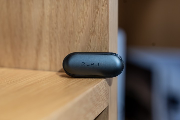 Plaud NotePin capsule on a shelf