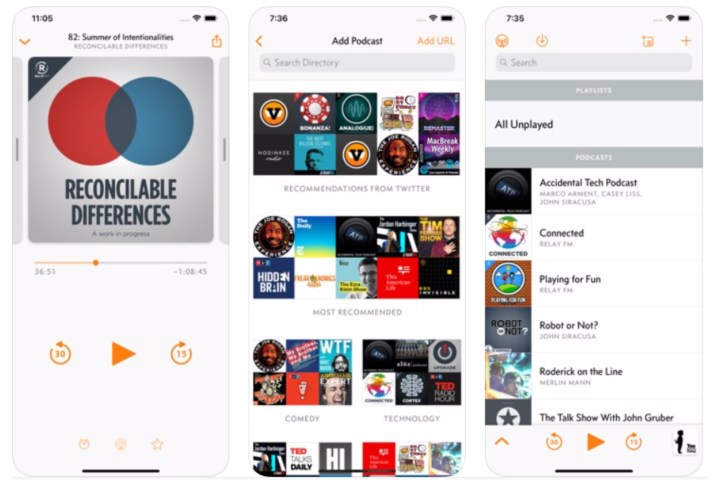 Overcast Podcast Player