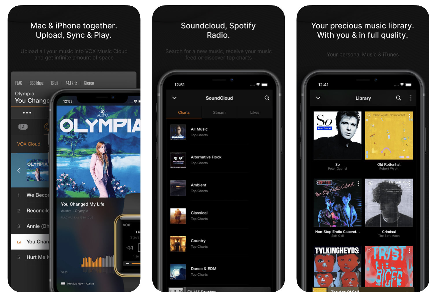 VOX Music Player App