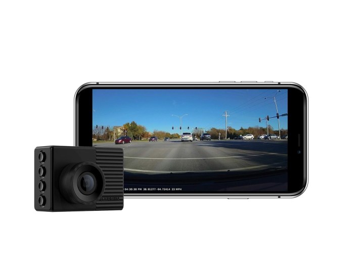 Garmin Dash Cam 56 with mobile UI -- best dash cams