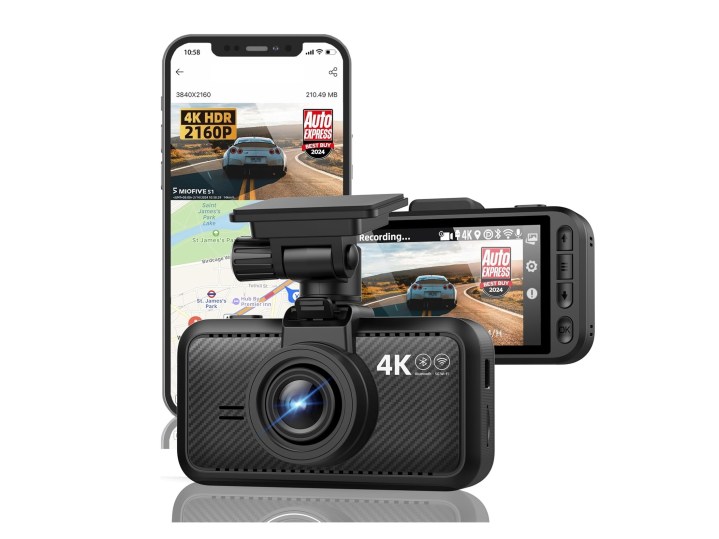 Miofive S1 4K dash cam with mobile view -- best dash cams