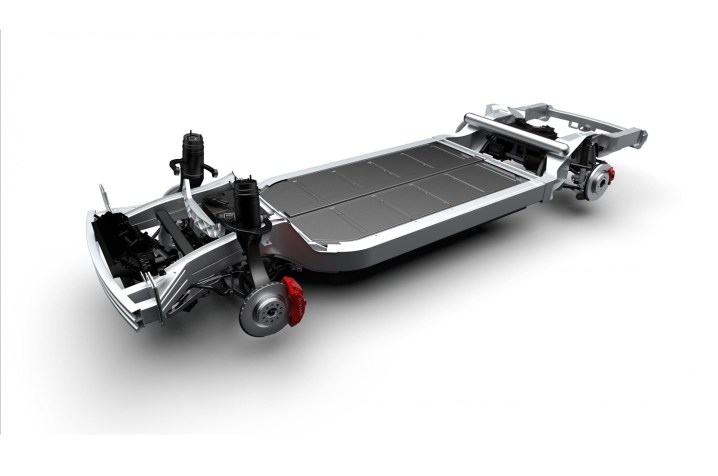 Rivian skateboard platform