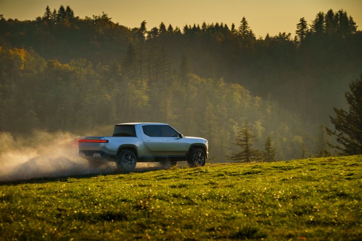 Rivian R1T side view