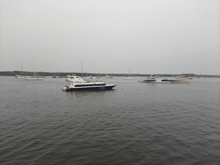 Ultrawide photo of a boat taken with the Find X8 Pro