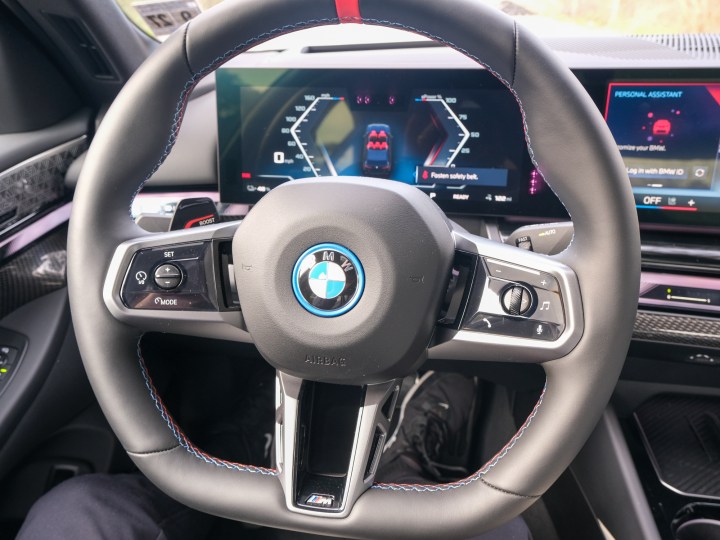 BMW i5 M60 Steering Wheel