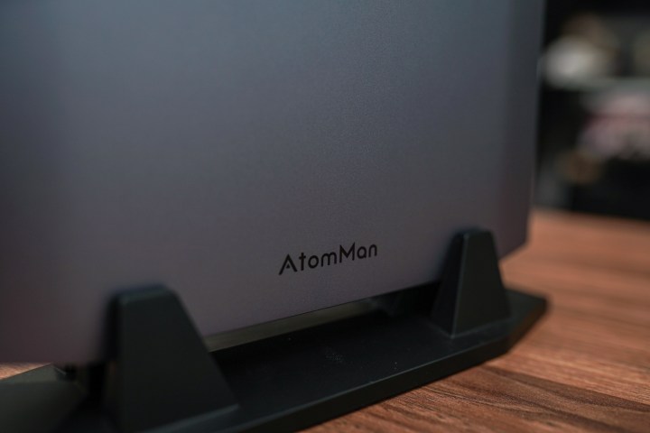 Logo on the Minisforum AtomMan G7 Ti.