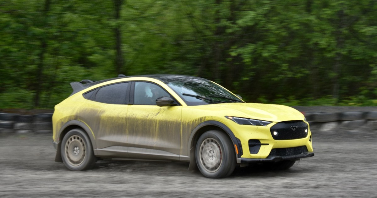 2024 Ford Mustang Mach-E Rally: Electrifying the Dirt Track