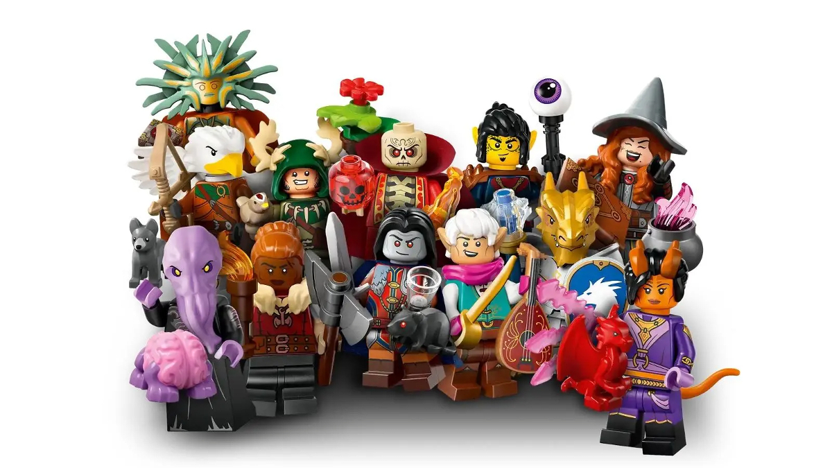 LEGO Dungeons & Dragons Minifigures and Red Dragon's Tale Set on Sale