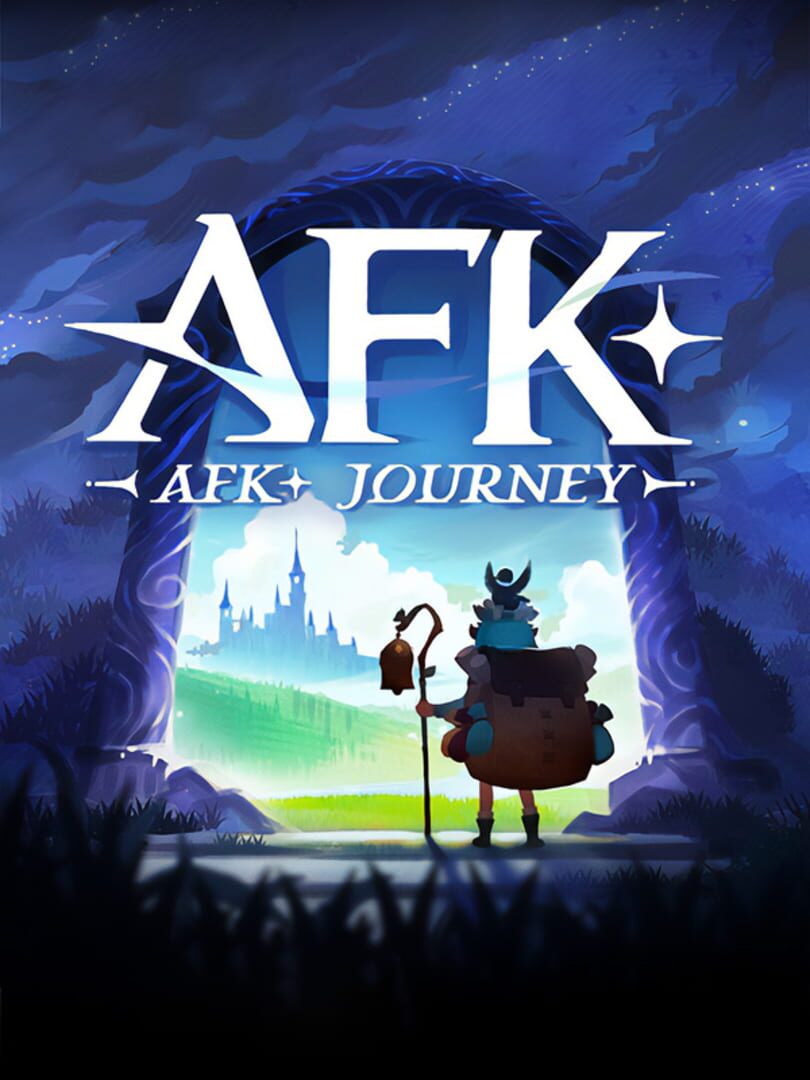 alt text: AFK Journey promotional image showcasing the game's distinctive art style and characters.