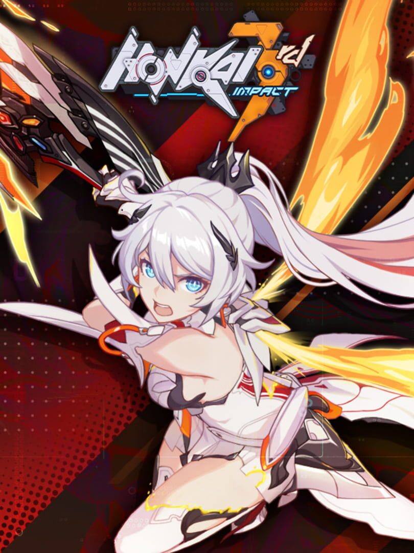 alt text: Honkai Impact 3rd artwork showcasing the game's Valkyries in action.