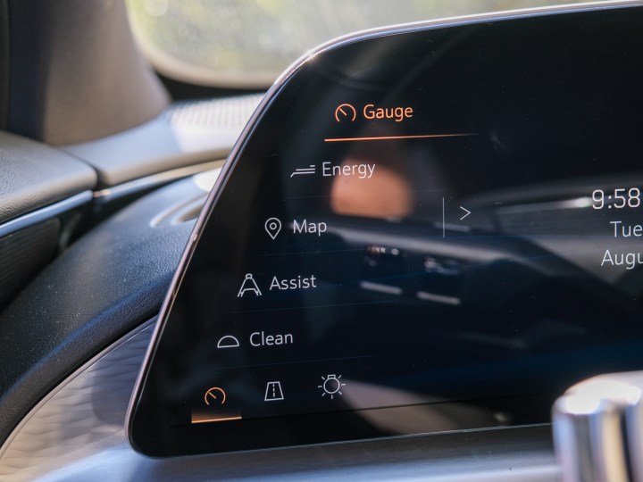 Instrument controls on the Cadillac Lyriq