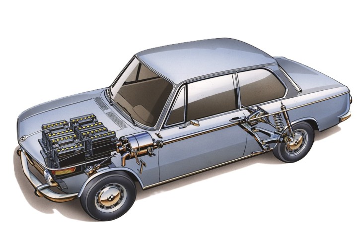 BMW 1602 Electric cutaway