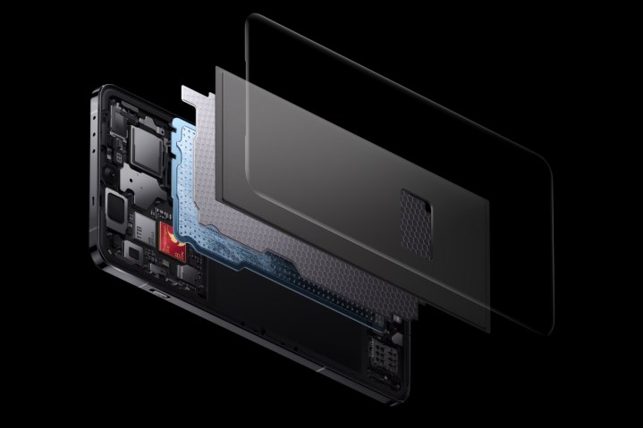 OnePlus 13 vapor chamber.