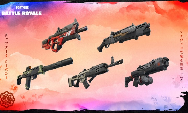 Fortnite Chapter 6 Weapons