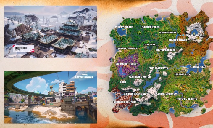 Fortnite Chapter 6 map