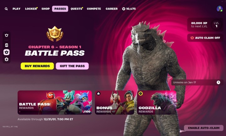 Fortnite Chapter 6 Battle Pass