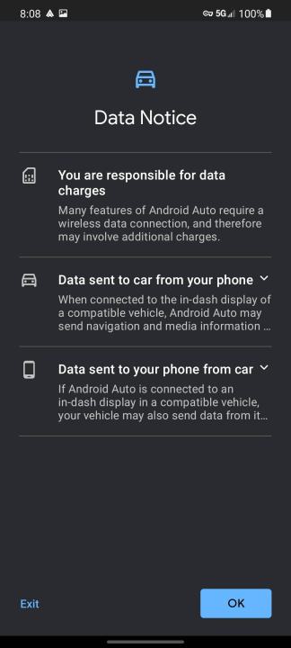 Setting up Android Auto