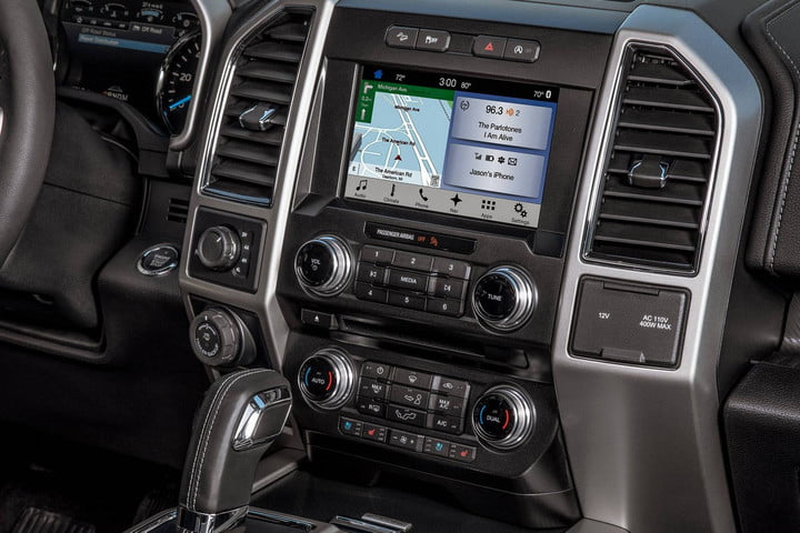 alt text describing Ford Sync 3 system