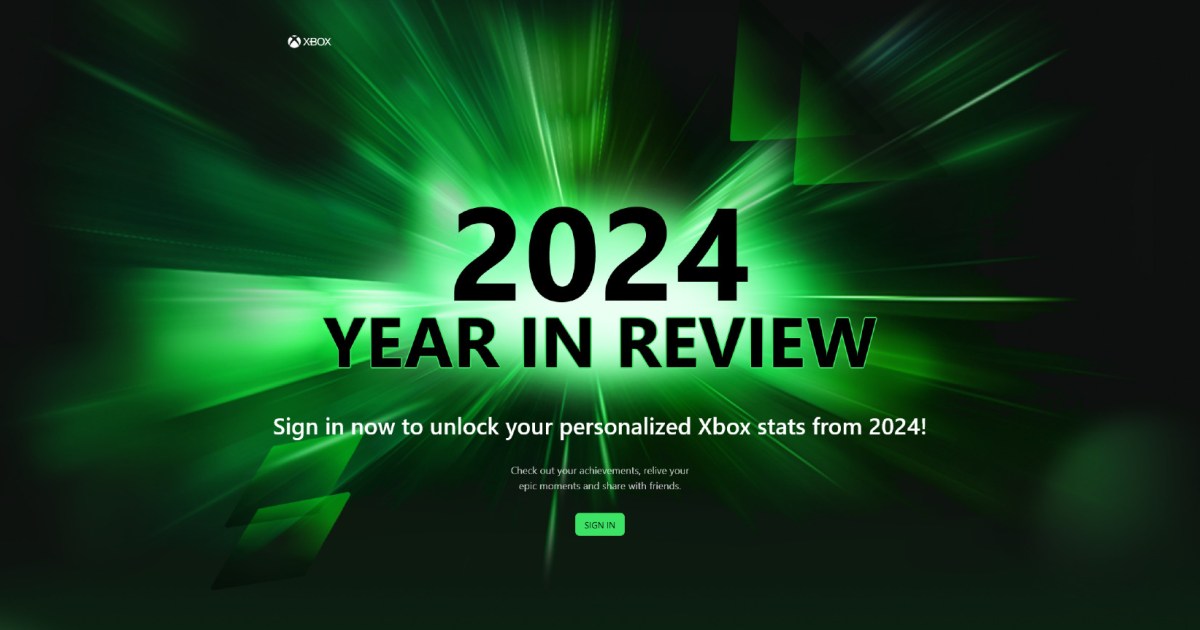 Xbox Year in Review 2024: See Your Gaming Stats