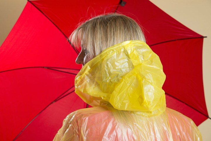 Ponchos for rain protection