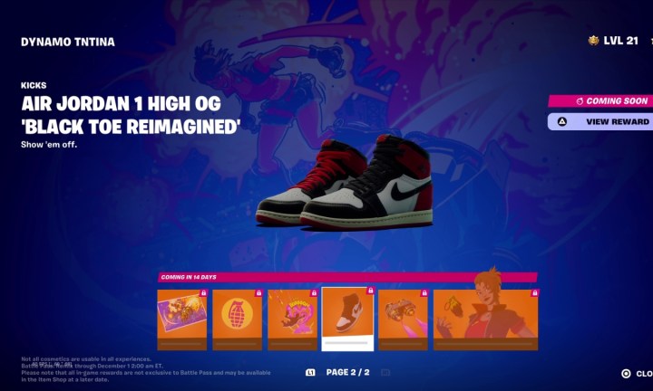 Shoes in Fortnite