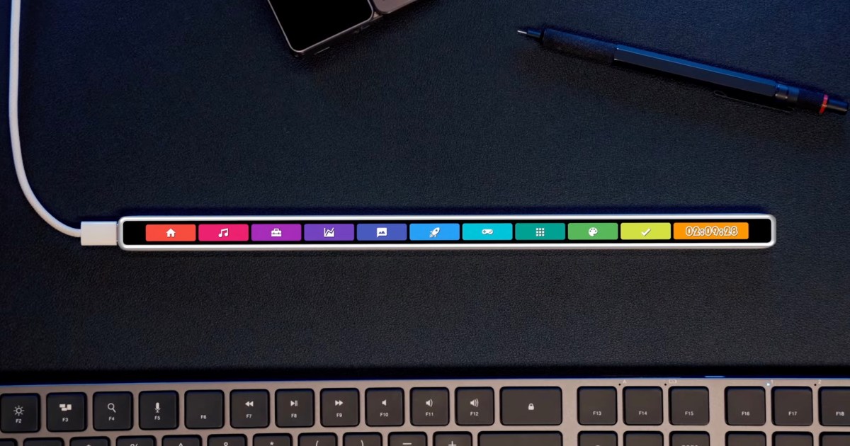 Flexbar: A Customizable Touch Bar Makes a Comeback