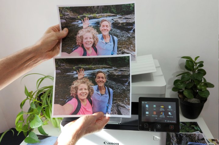 Photo prints on the imageClass MF654cdw are surprisingly good at 1200 dpi.