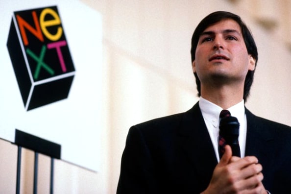 Steve Jobs during his time at NeXT Computer.