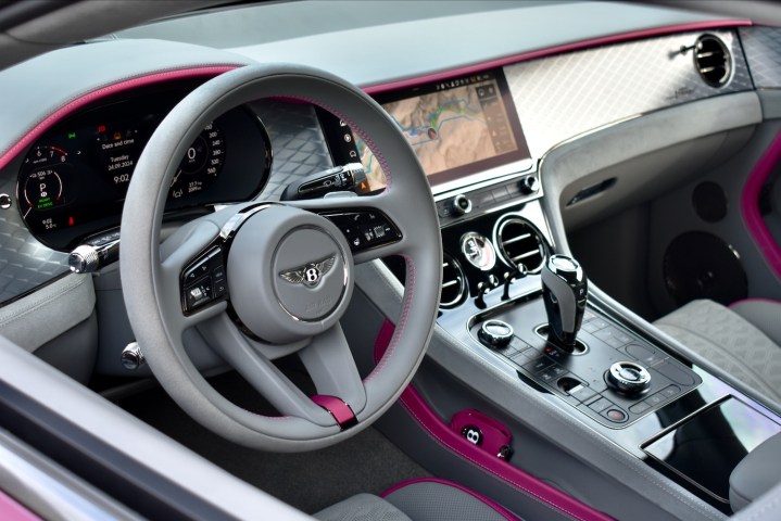 2025 Bentley Continental GT Speed interior.