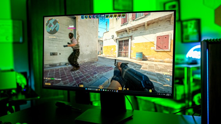 Counter-Strike 2 on the LG UltraGear Dual Mode OLED.