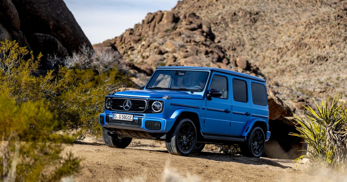 Mercedes-Benz Electrifies the G-Class with the G580 EQ Technology