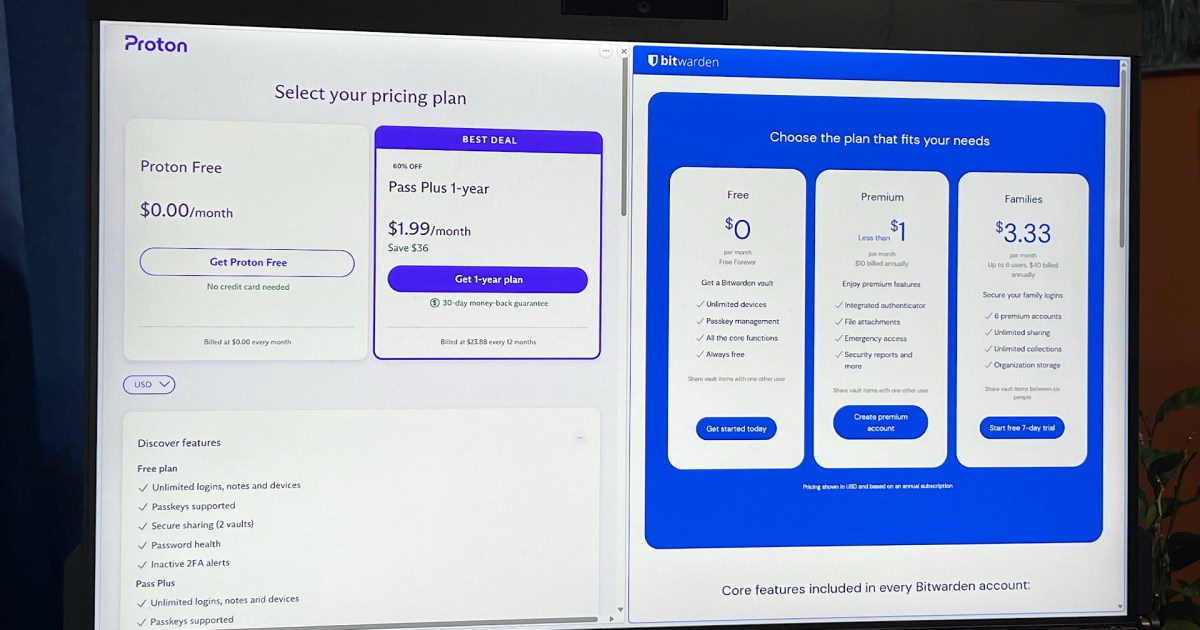 Bitwarden vs. Proton Pass: Choosing the Right Open-Source Password Manager