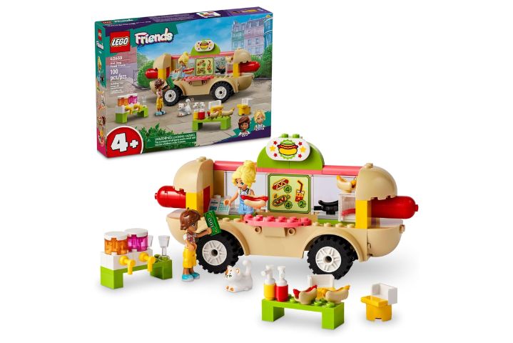 Hot Dog Food Truck Lego Set