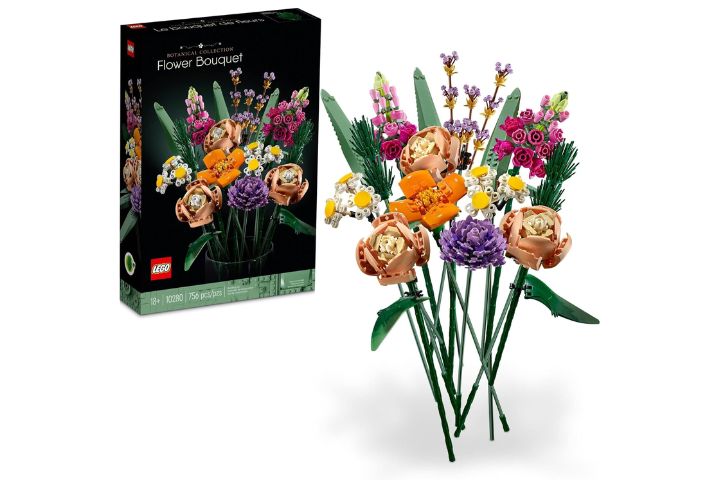 Flower Bouquet Lego Set