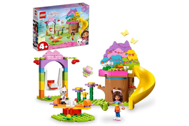 Gabby's Dollhouse Kitty Fairy's Garden Party Lego Set