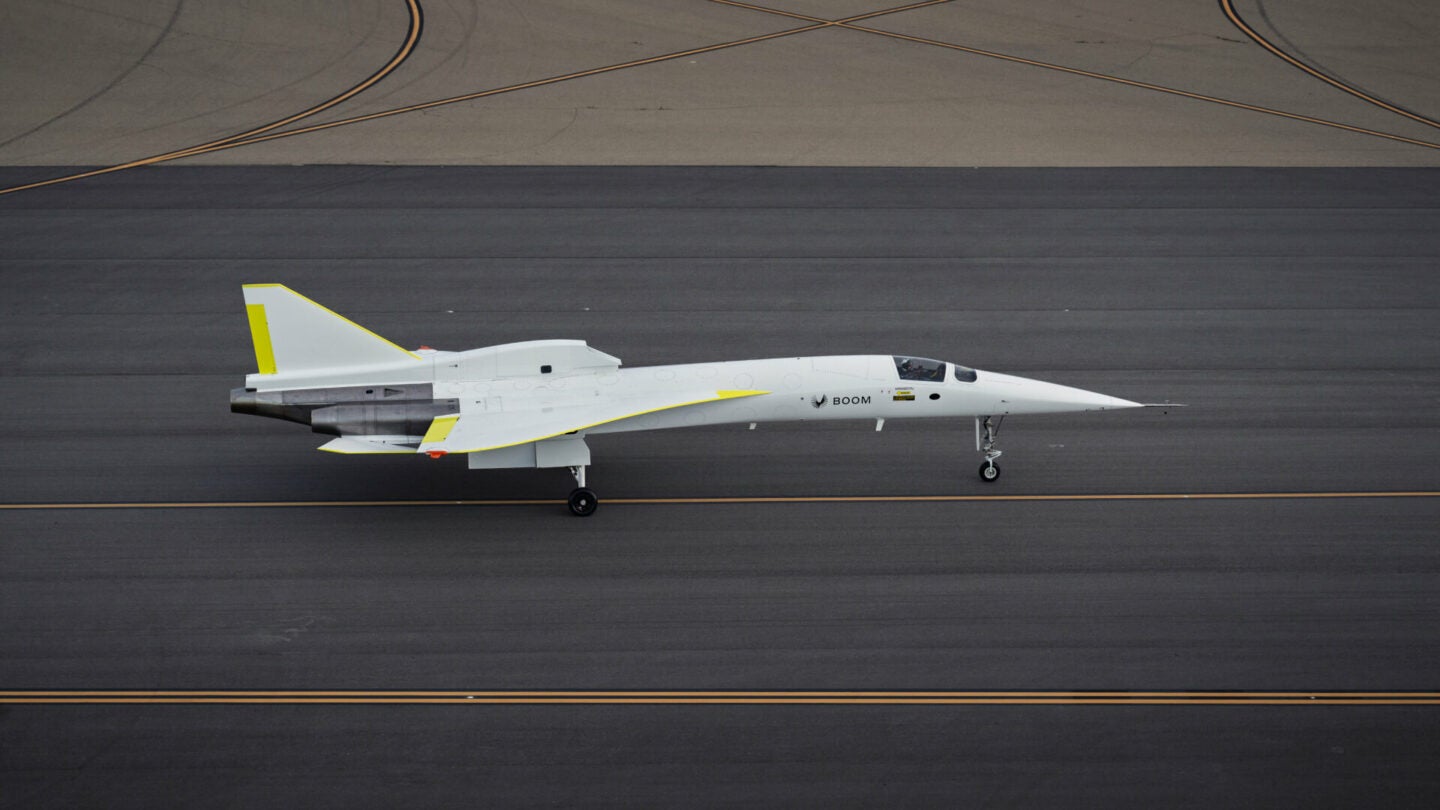 Boom Supersonic's XB-1 Demonstrator Completes Inaugural Flight