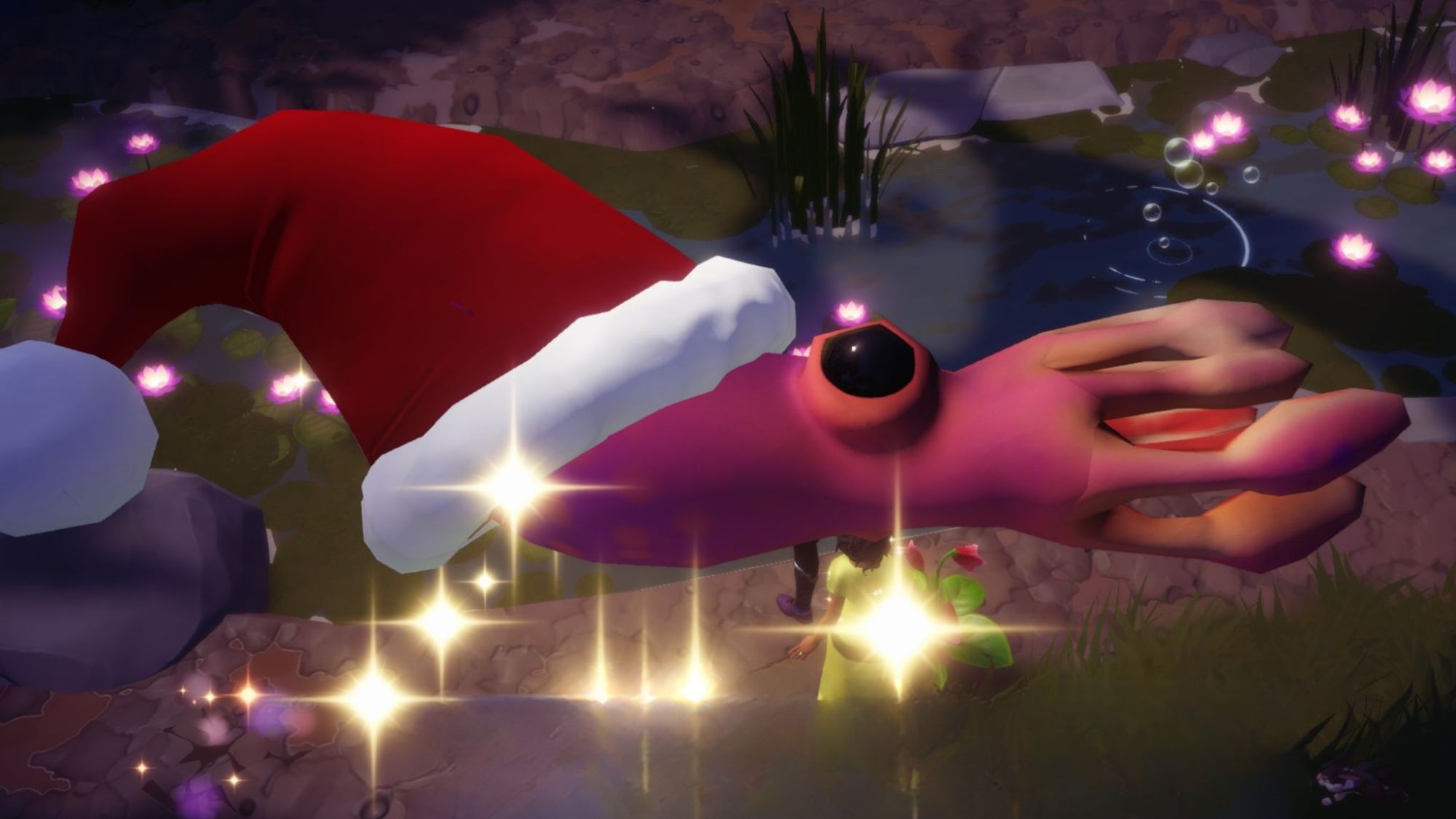 Catching All Festive Fish in Disney Dreamlight Valley's Gift of Giving Event