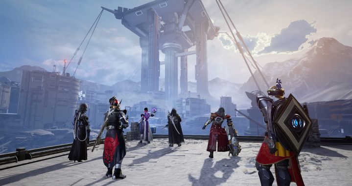 A group of Guardians in Destiny: Rising.