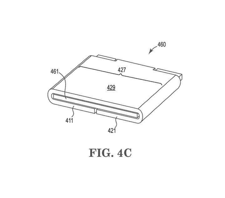 Another view of the foldable laptop patent.