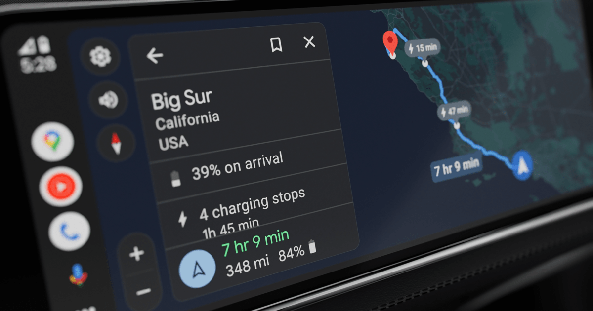 Enhanced EV Features and Chrome Browser Coming to Android Auto and Google Built-In