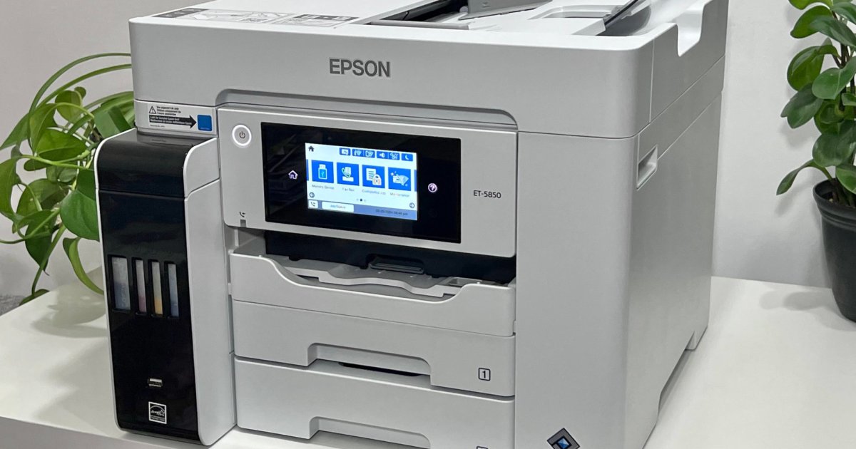 Epson EcoTank Pro ET-5850 Review: A High-Volume Inkjet Powerhouse