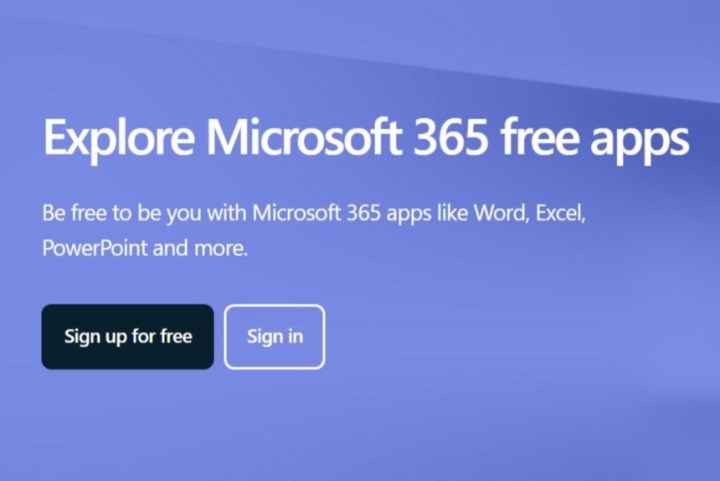 Microsoft 365 free apps. 