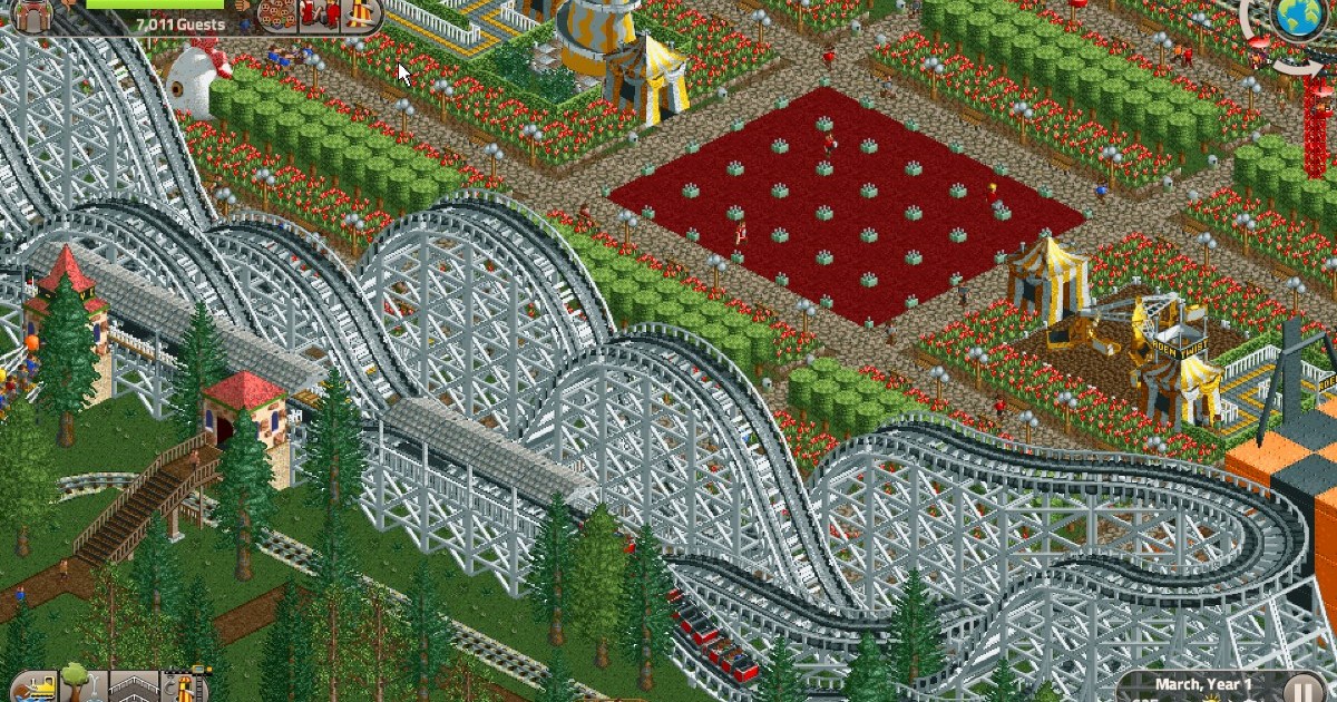 RollerCoaster Tycoon Classic Arrives on Nintendo Switch This December