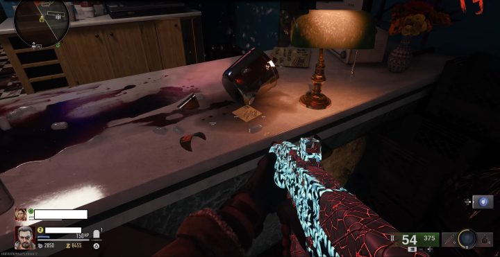 A post it note on a counter in Black Ops 6.