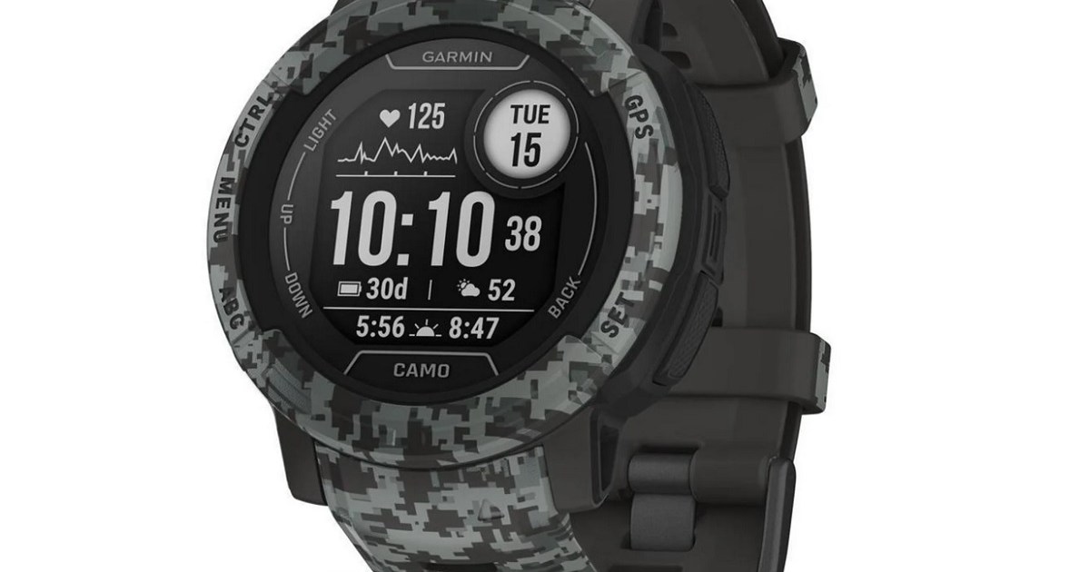 Grab the Rugged Garmin Instinct 2 Smartwatch for Nearly Half Off This Cyber Monday