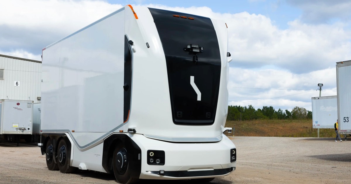 Einride's Autonomous Truck Deployed at GE Appliances Facility