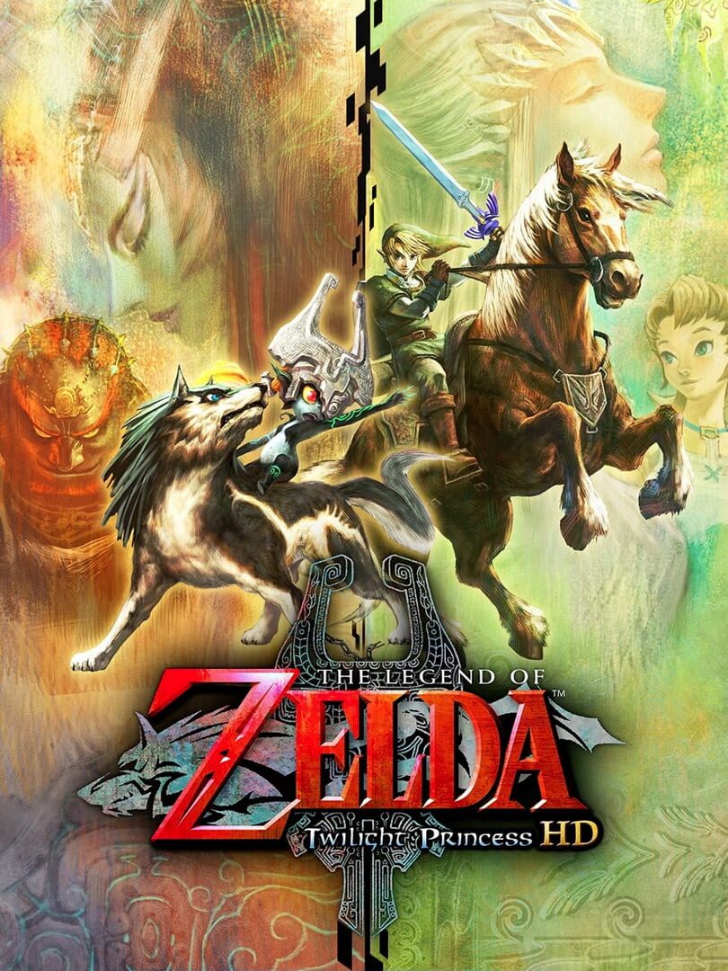 Link in wolf form in Twilight Princess HD