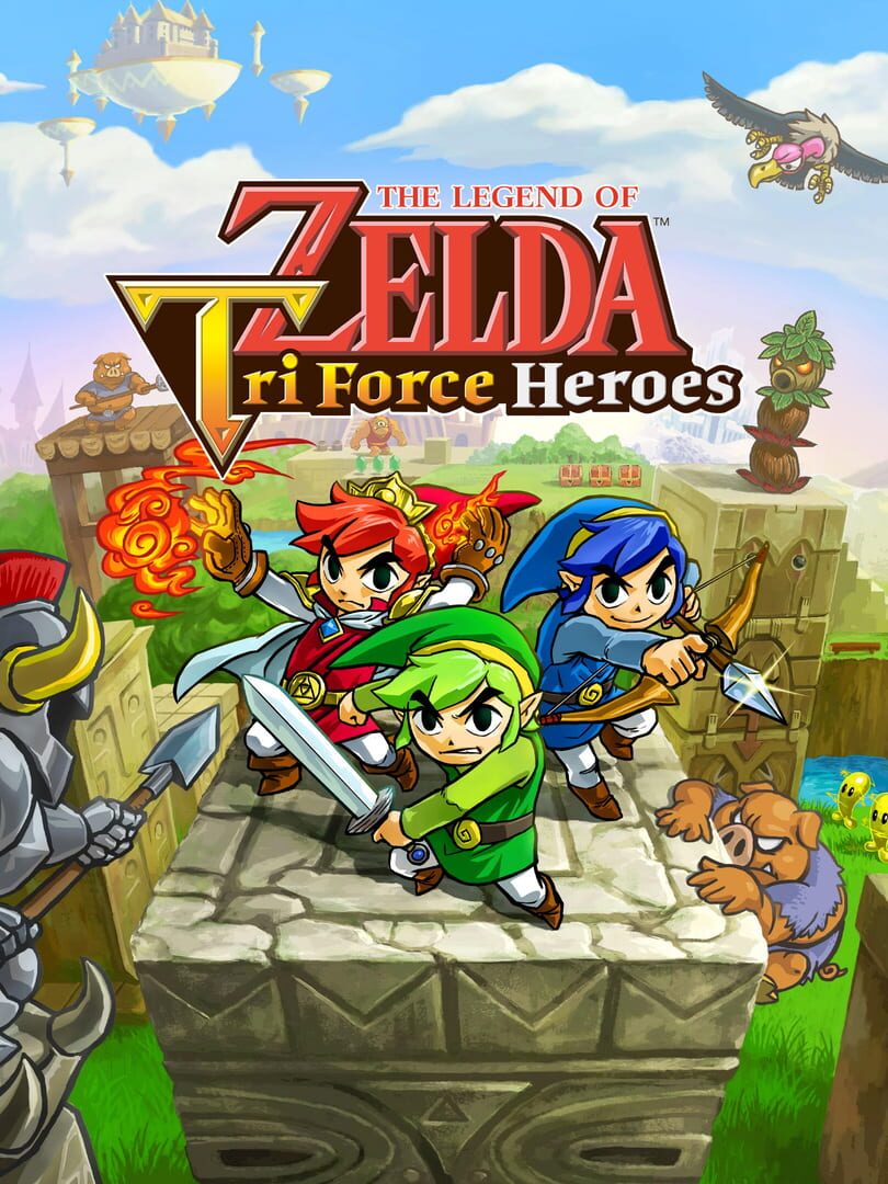 The three Links in Tri Force Heroes