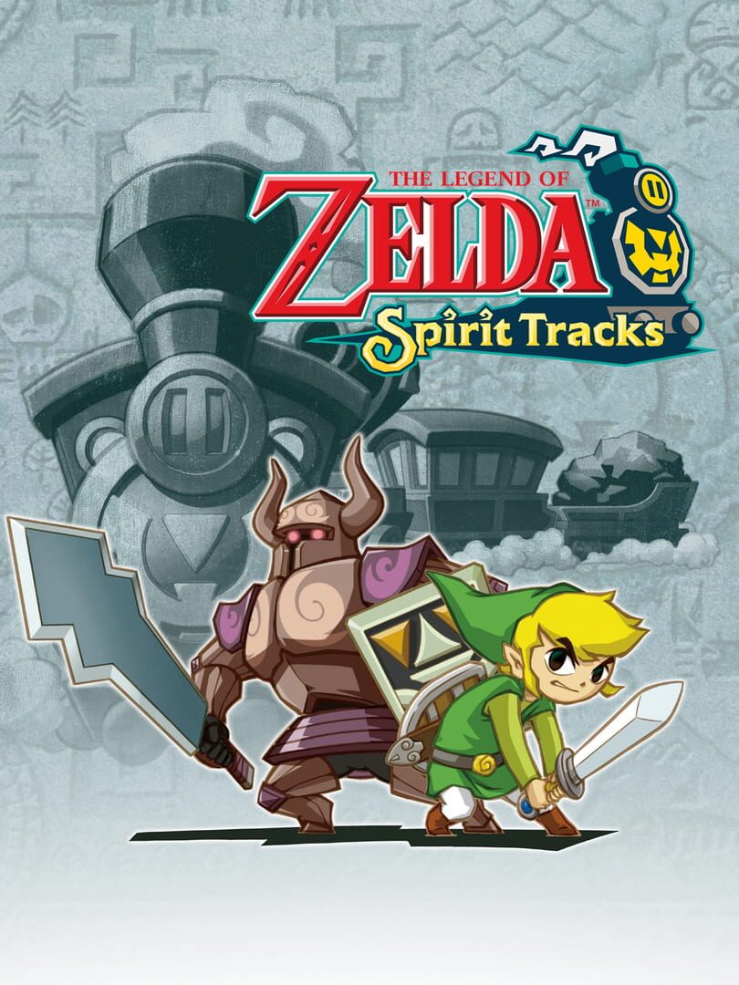 Link conducting the train in Spirit Tracks