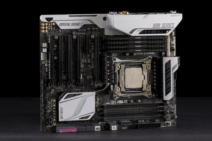 Motherboard with CPU Installed